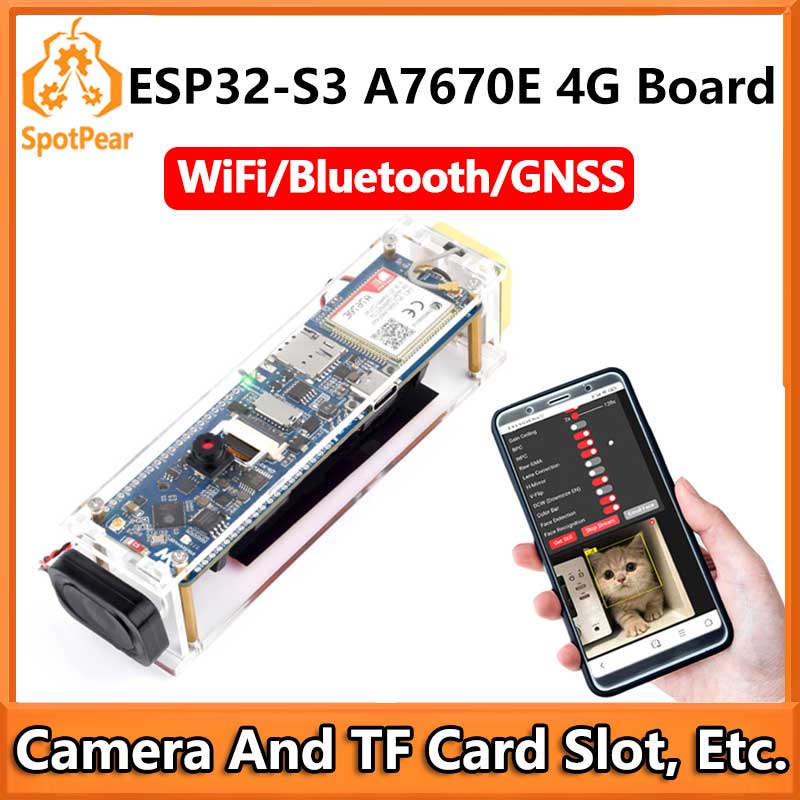 Lolin S3 - Waveshare ESP32-S3 A7670E 4G 개발 보드는