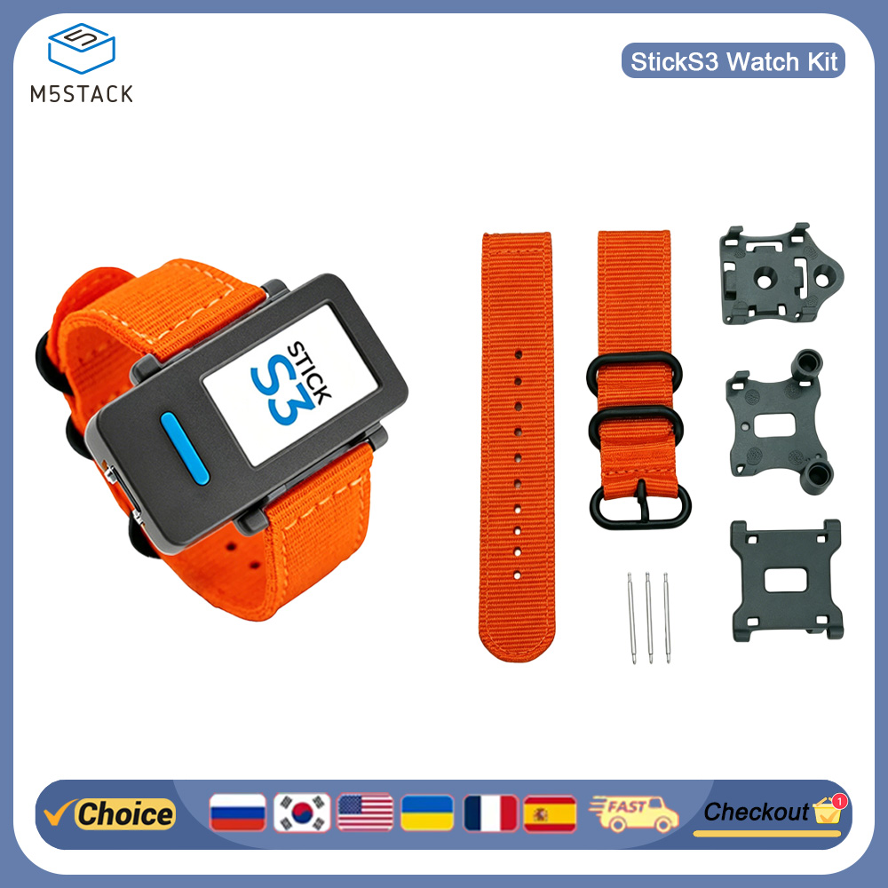 Ttgo T Watch - M5Stack 시계 스트랩 액세서리 키트 번들(M5StickS3