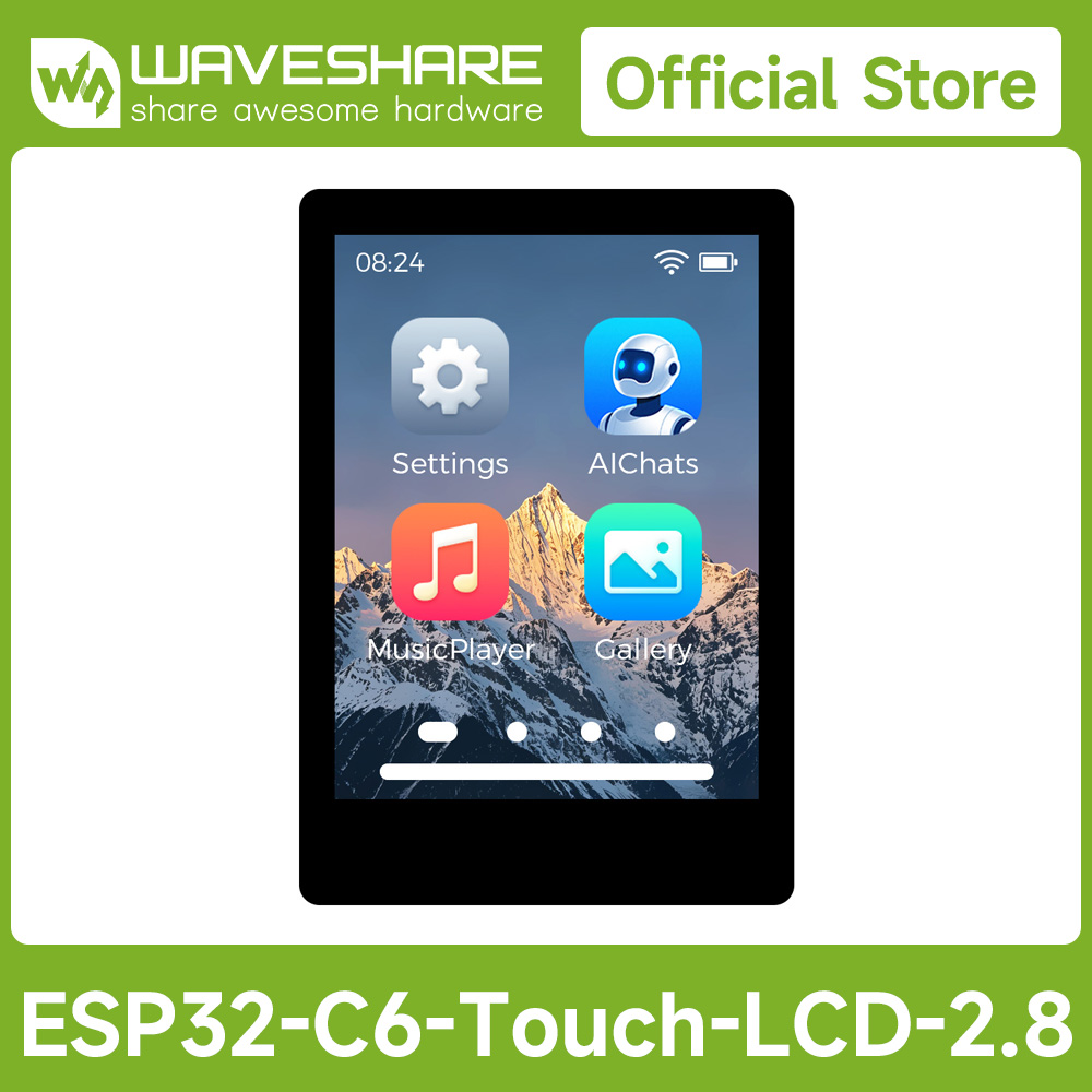 Waveshare ESP32-C6 2.8인치 IPS 정 - Doit Esp32 리뷰 및 가격