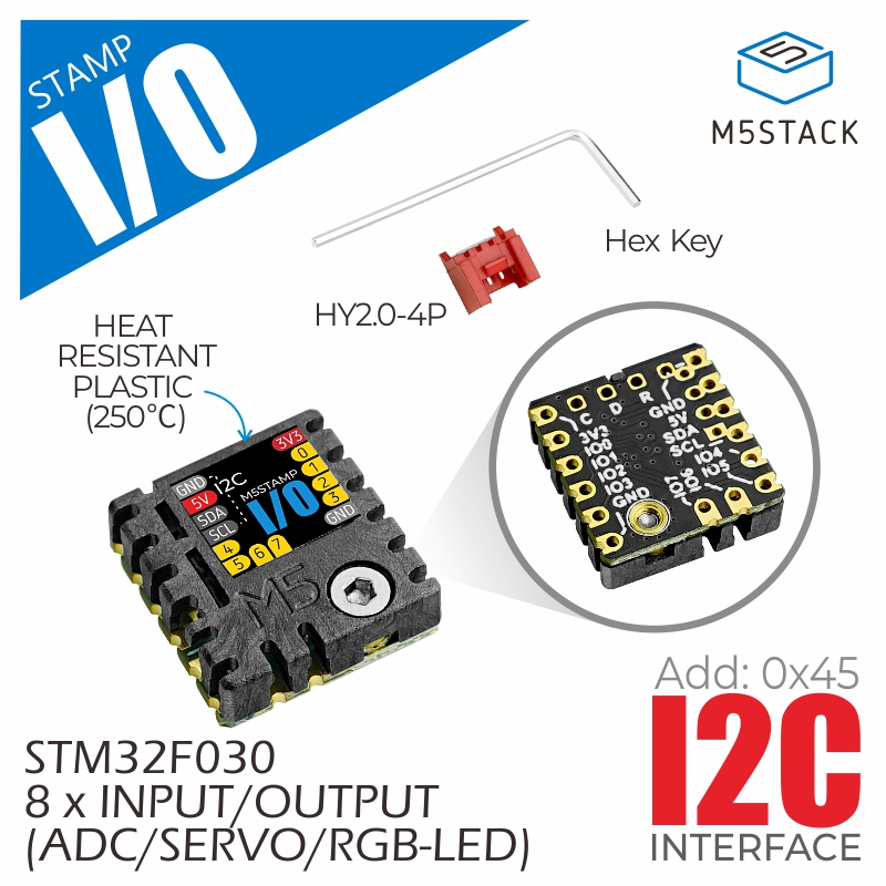 M5Stack 공식 M5 스탬프 확장 I/O 모듈 (S - M5Stack 리뷰 및 가격