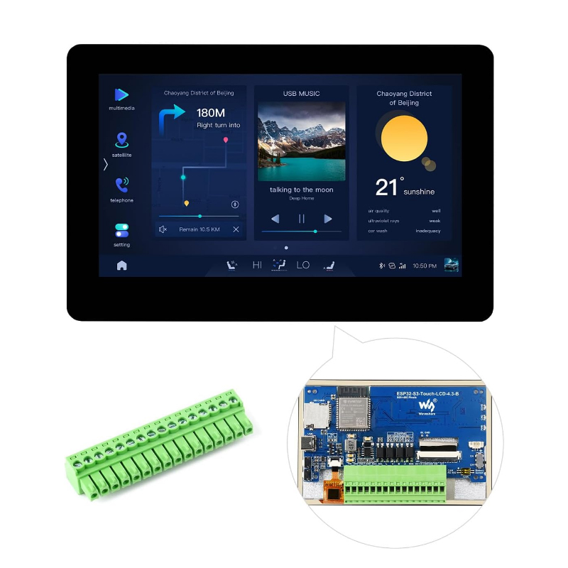 Waveshare ESP32-S3 4.3인치 IPS 터 - Waveshare Esp32 리뷰 및 가격
