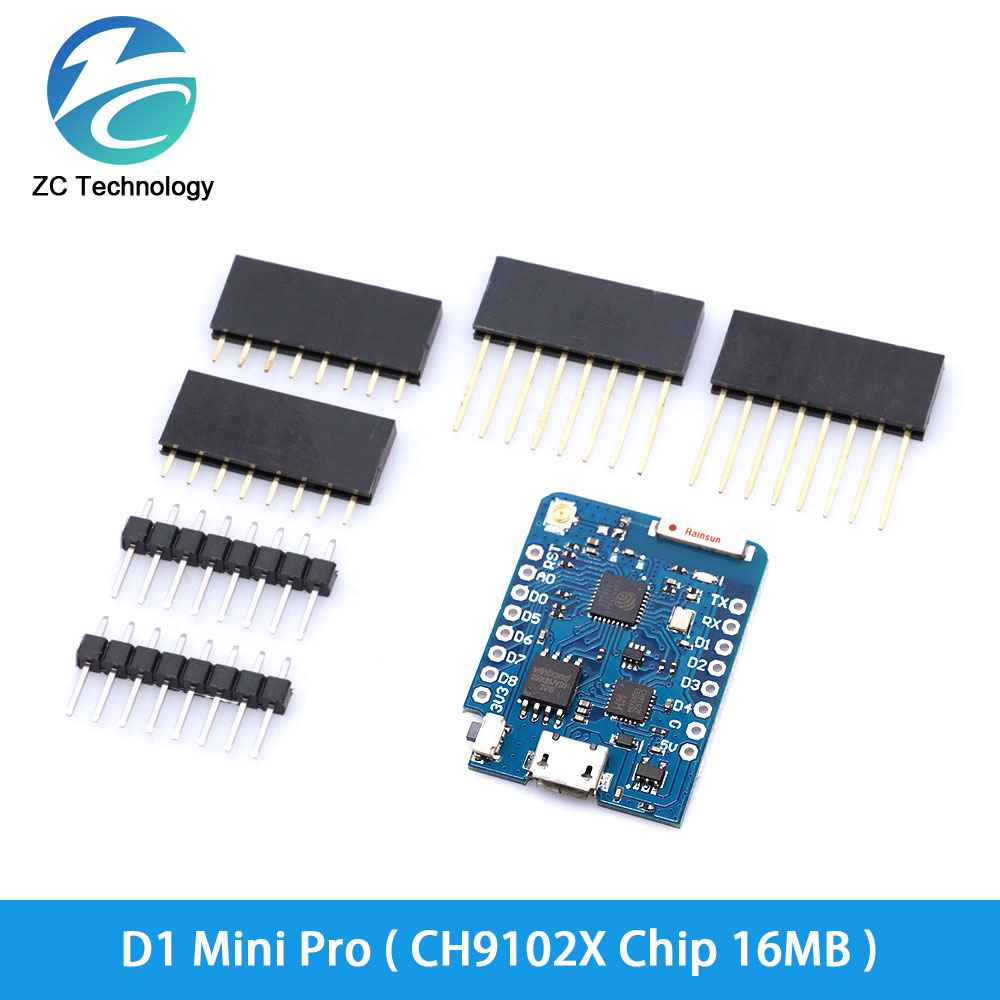 ESP8266 ESP-12 ESP-12F CH340G  - D1 Mini Pro 리뷰 및 가격