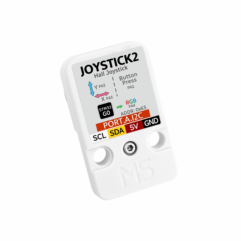 M5Stack 공식 I2c 조이스틱 2 유닛(STM32 - M5Stack Core2 리뷰 및 가격
