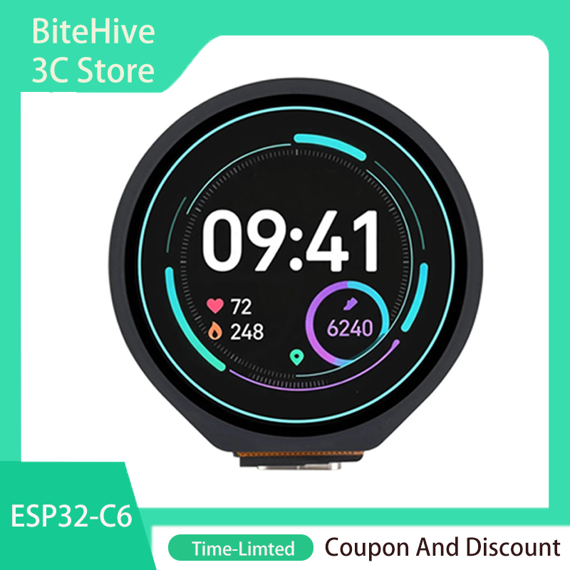 웨이브셰어 ESP32-C6 1.28인치 LCD 디스플레 - Waveshare Esp32 리뷰 및 가격