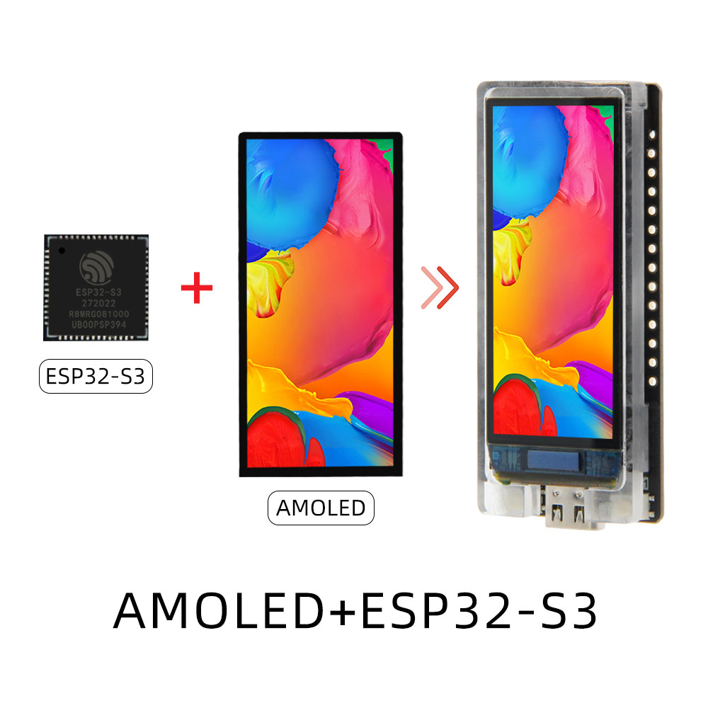 LILYGO® T-Display-S3 AMOLED 블루 - Ttgo T Watch 리뷰 및 가격