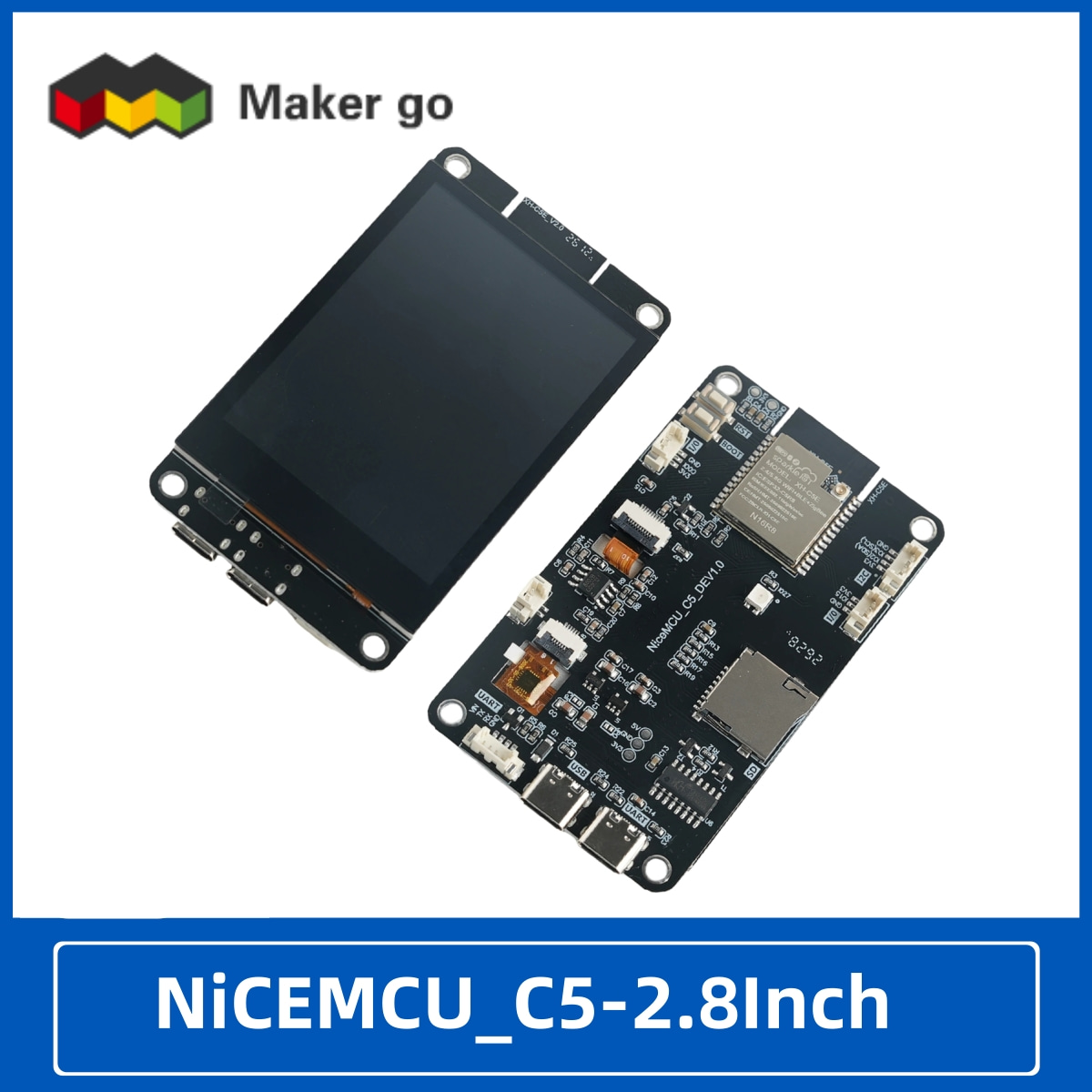 AI와 호환되는 2.8인치 터치스크린 디스플레이와 듀얼 - Doit Esp32 리뷰 및 가격